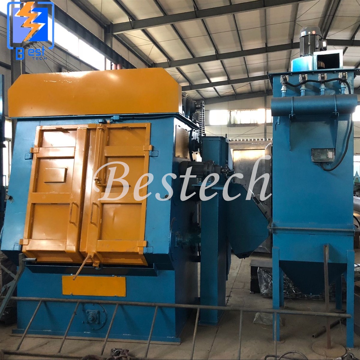 Customized Crawler Belt Shot Blasting Machine