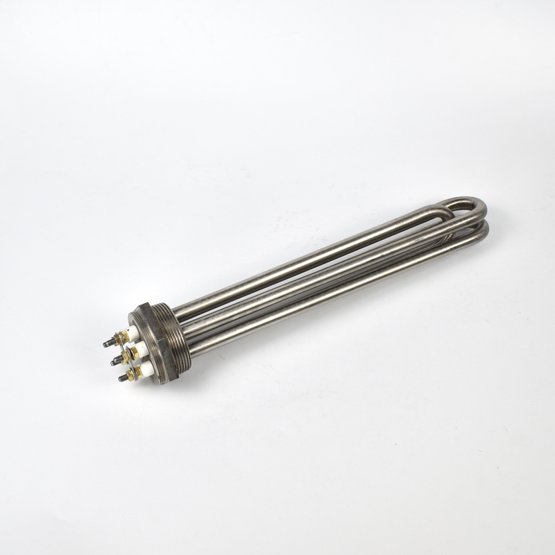Industry Electric Heating Elements 220V 3Kw Immersion Rod Tube Water Steam Heaters With Flange