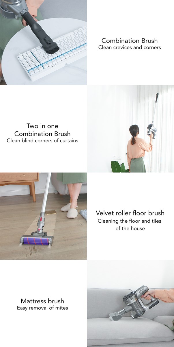 cordless portable vacuum cleaner high suction