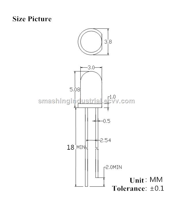 smashing industrial lamp beads lightemitting diode F3 F5 straight plug bulb component indicator