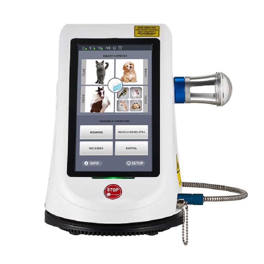 Lightweight Veterinary Laser Equipment for Surgical Veterinary Therapeutic Laser