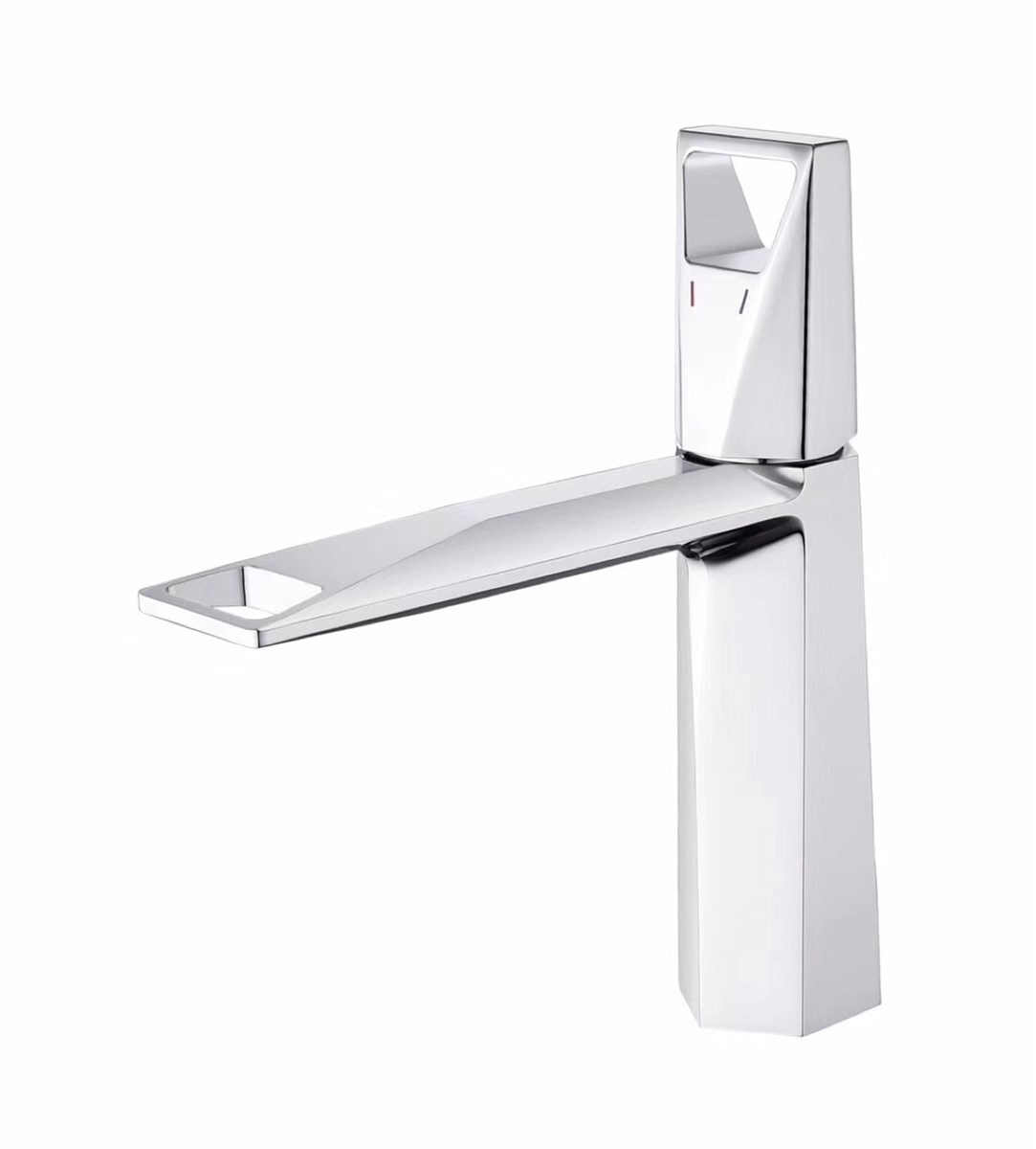 2020 new design brass hot and cold basin mixer faucet chrome finish