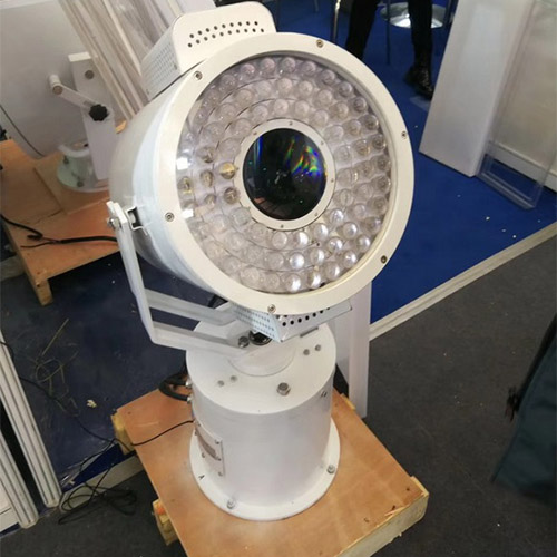 Long Distance LED Search light With Laser Stainless Steel Marine Searchlight ABS CCS Certificate