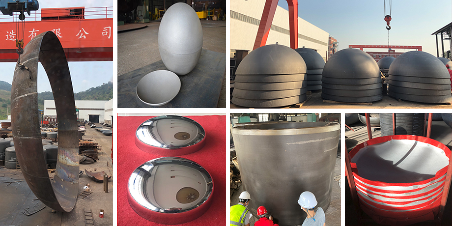 Carbon Steel Elliptical Head Ends Cap for pressure vessel caps