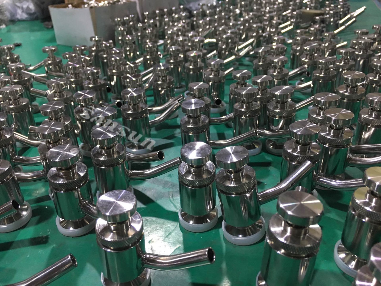 Sanitary grade sample valve stainless steel aseptic beer sampling valve