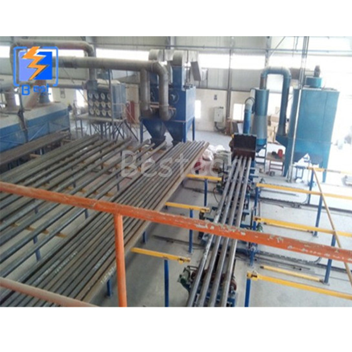 shot blasting machine for internal steel pipes