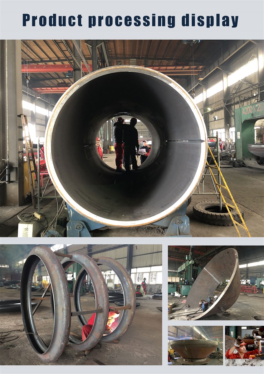 GLM Stainless Steel Conical Head with Stamping Technology