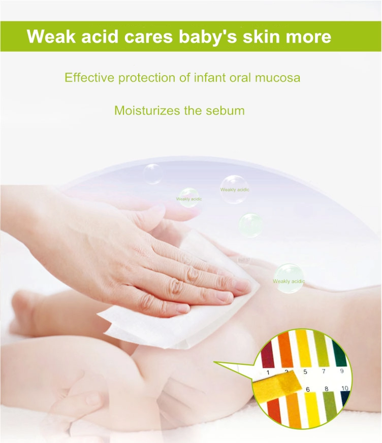 ODMOEM Organic Biodegradable non alcohol 999 Water Baby Wet Wipes