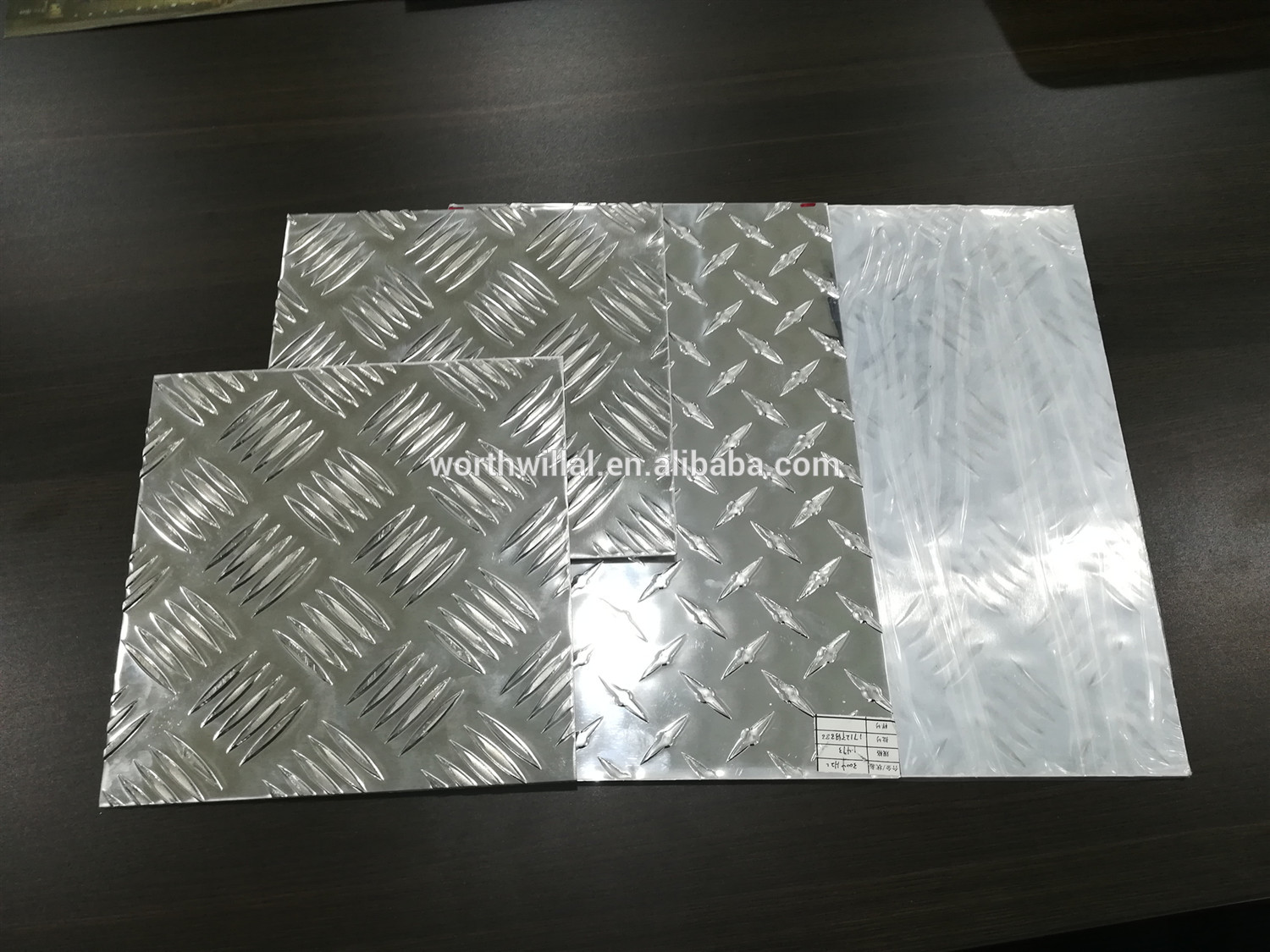 Antislippy aluminumaluminium checkered plate tread plate