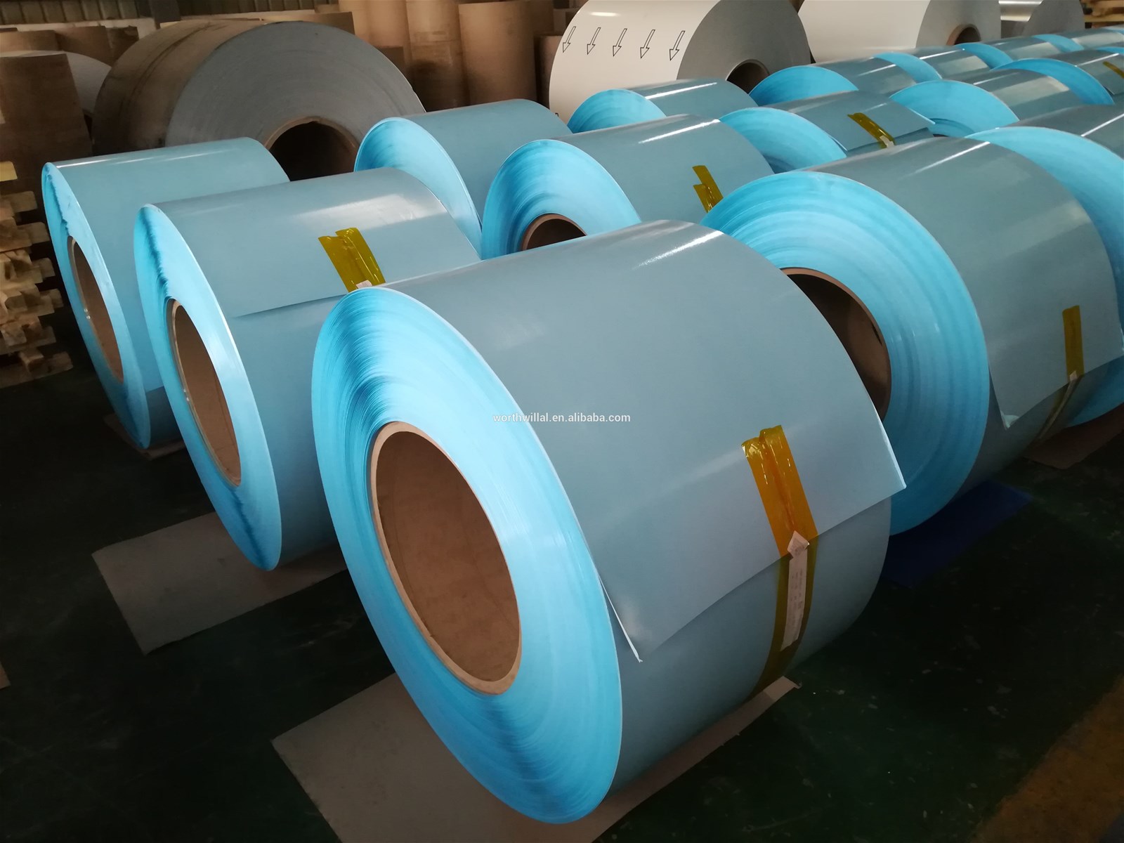 Aluminum Jacketing Embossed Aluminium Coil with Polysurlyn