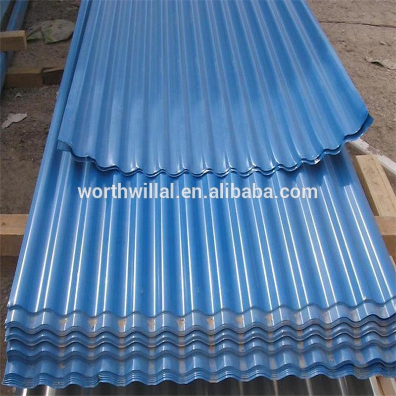 Prepainted Aluminum Metal Roofing Corrugated Steel Sheet