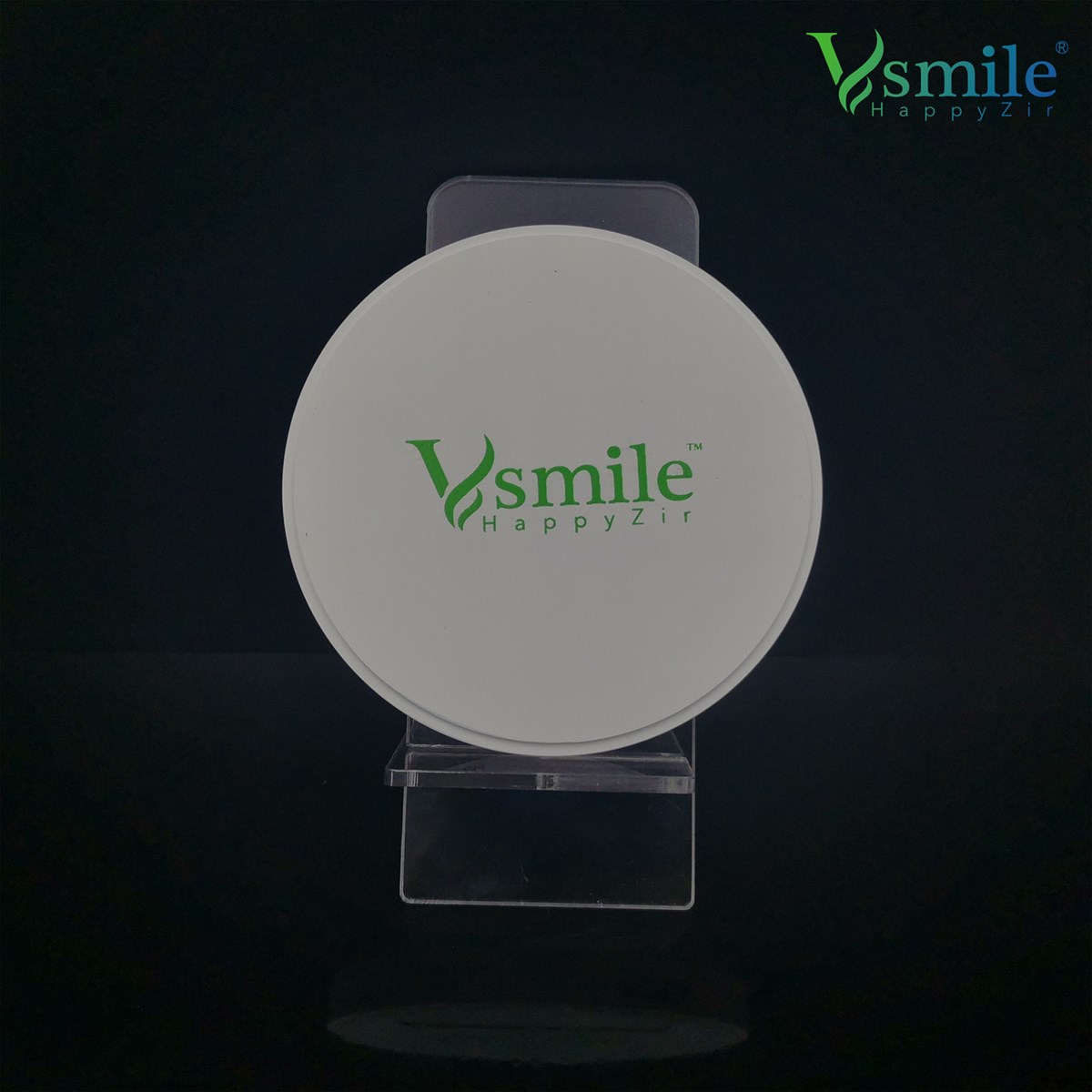 Vsmile 98mm ST Dental Zirconia Block with Super Translucency 41 for Full Contour for Dental Lab Open CADCAM machine