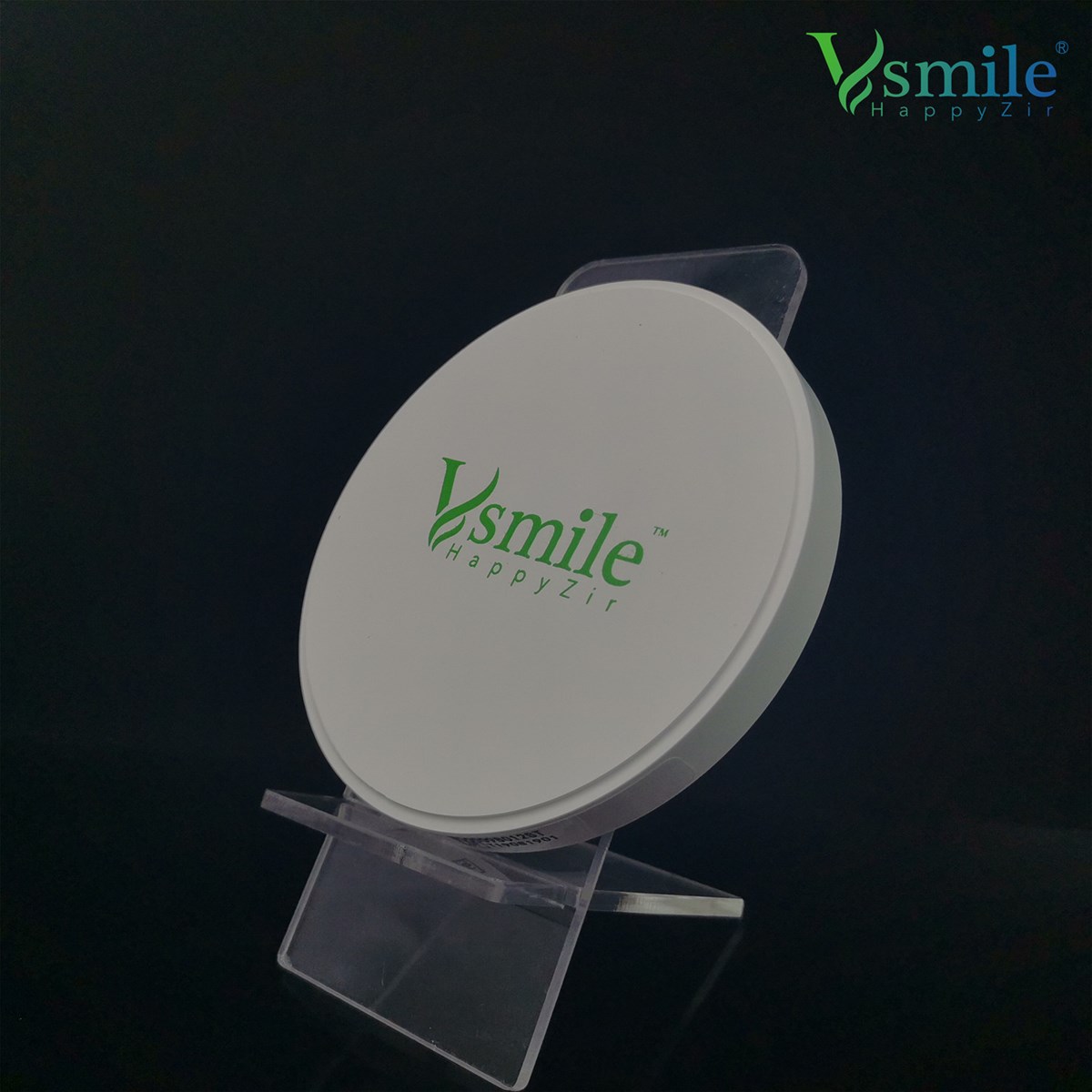 Vsmile 98mm ST Dental Zirconia Block with Super Translucency 41 for Full Contour for Dental Lab Open CADCAM machine