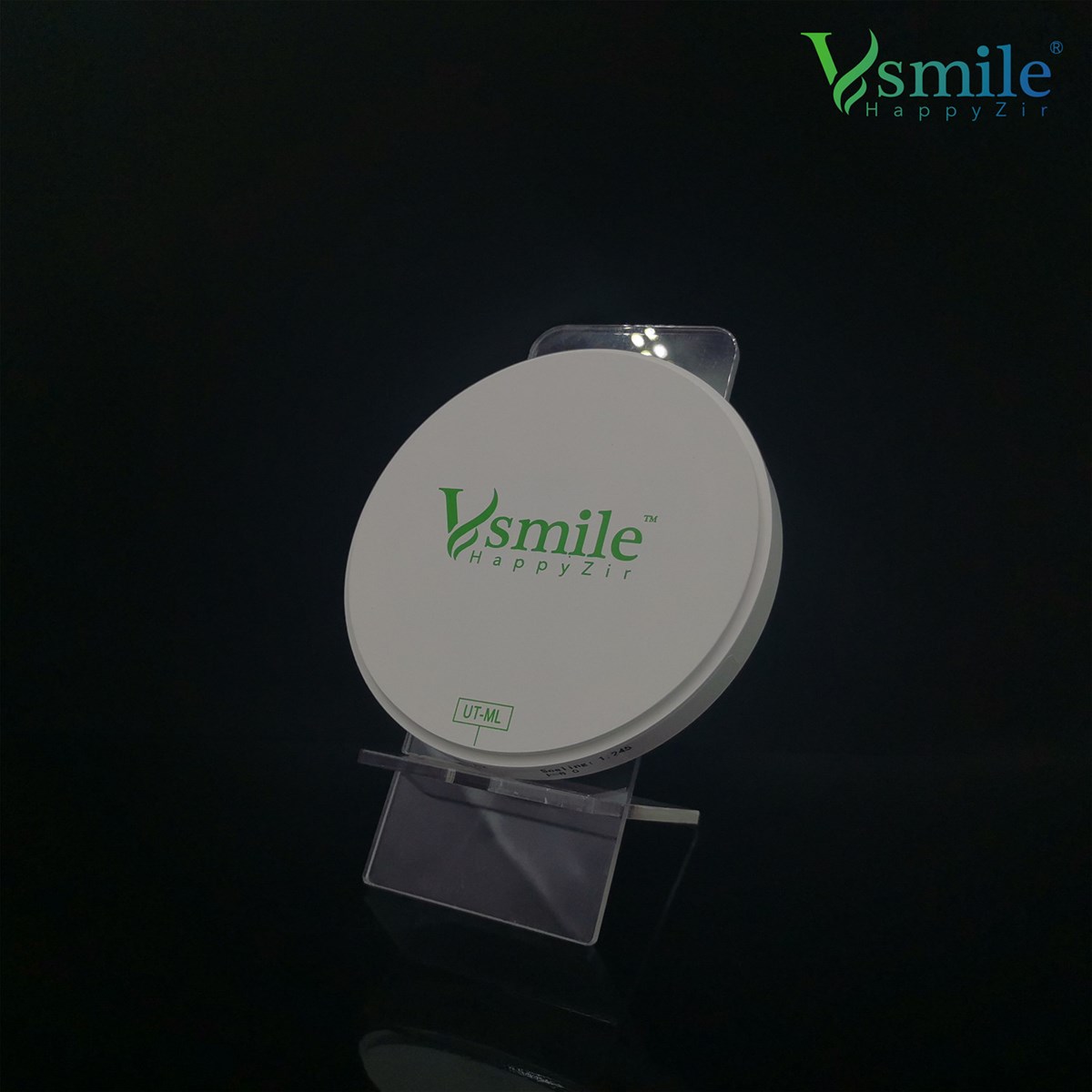 Vsmile 98mm UT Multilayer Zirconia Blocks for Dental Laboratory with Open CADCAM System available in Vita 16 col