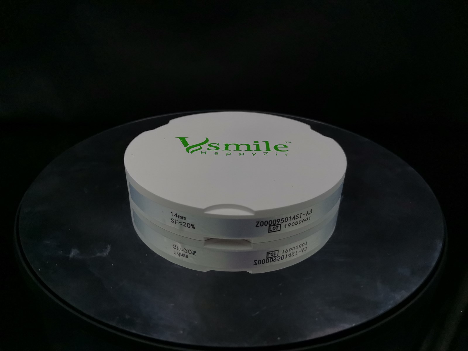 Vsmile 98mm ST Preshaded Blocks for Dental Laboratory with Open CADCAM System Vita Classic 16 colors zirconia block