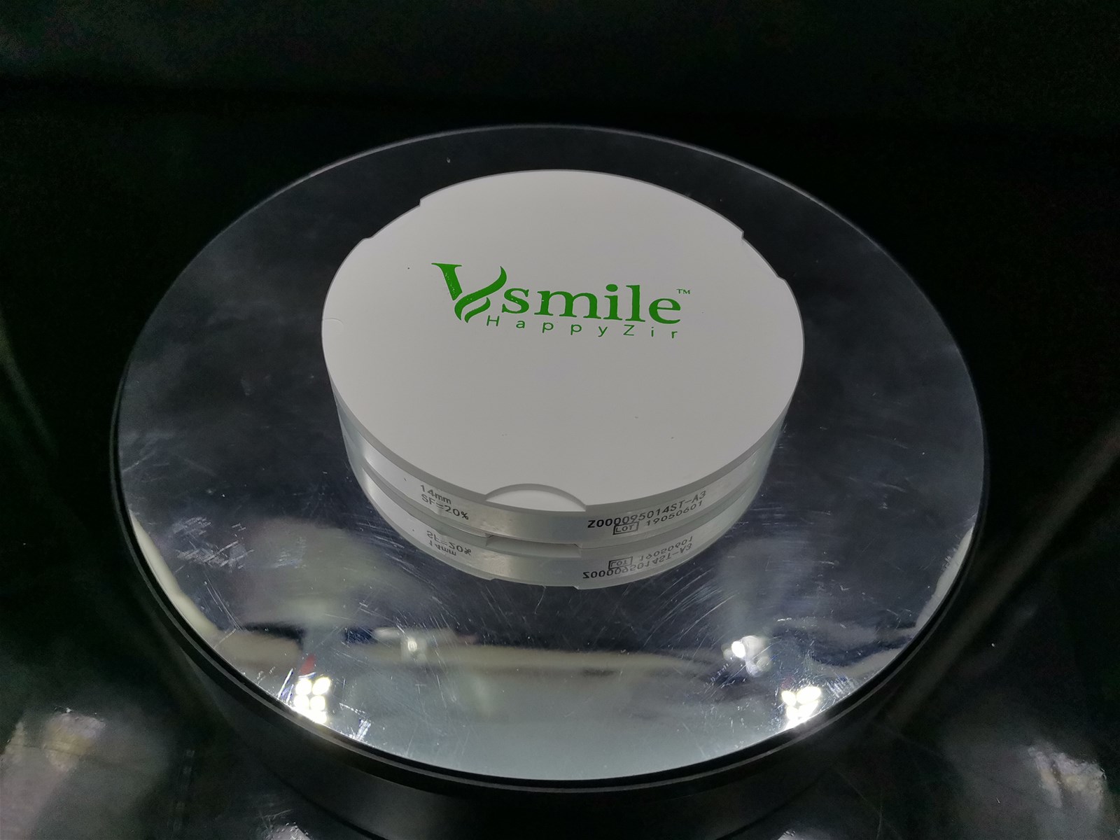 Vsmile 98mm ST Preshaded Blocks for Dental Laboratory with Open CADCAM System Vita Classic 16 colors zirconia block
