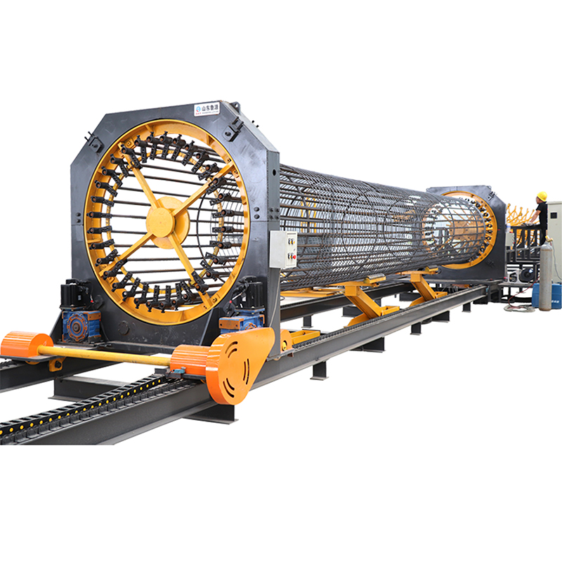 Zhongji Luyuan machinery pile cage making machine