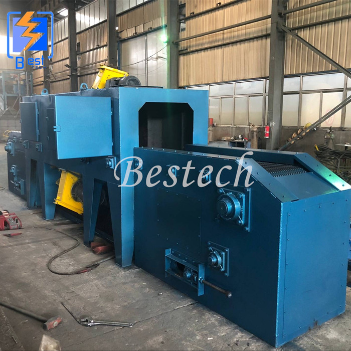 wire mesh belt shot blasting machine