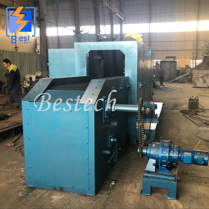 wire mesh belt shot blasting machine