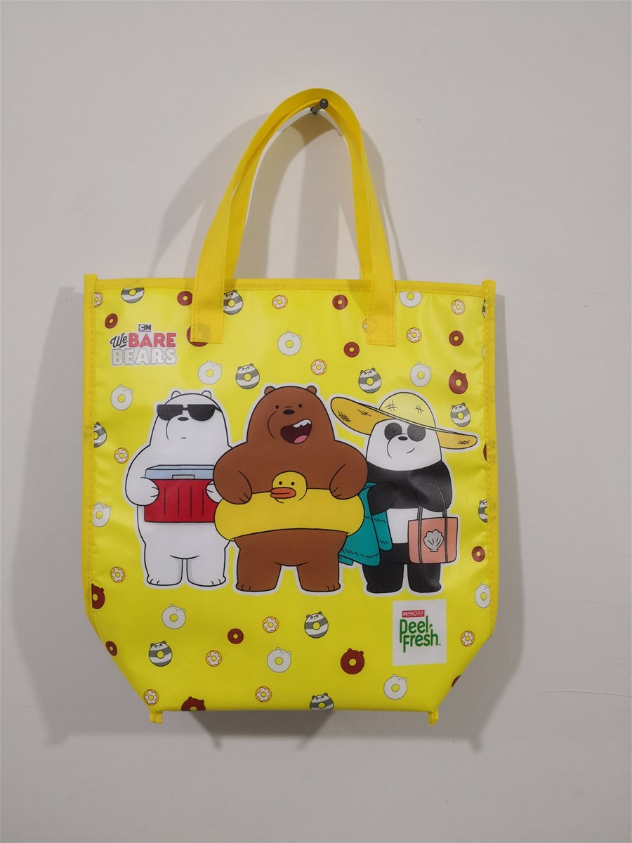 Thermal insulated food lunch cooler bag picnic cooling bag ecofriendly lamination nonwoven cooler bag water proof