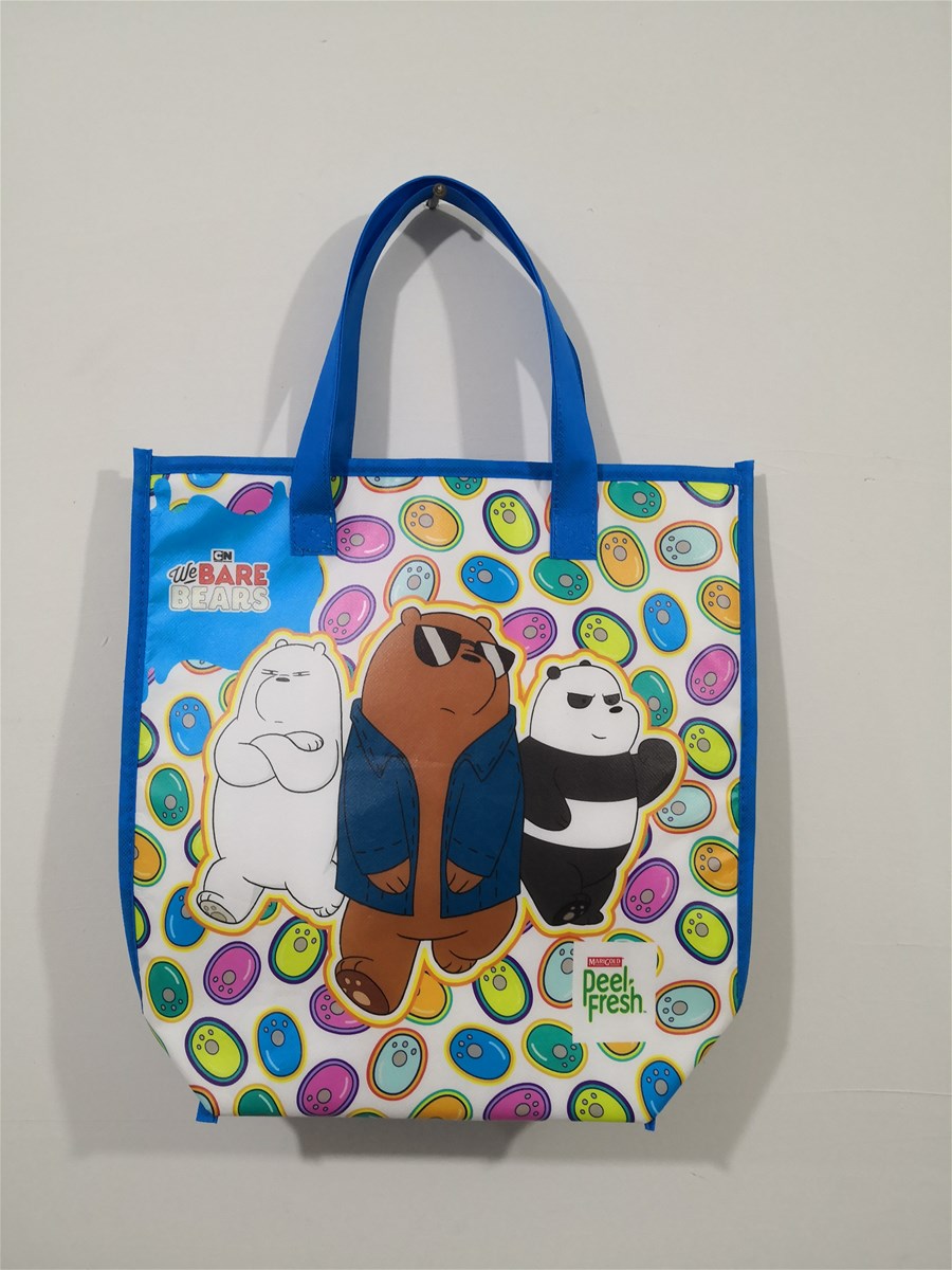 Thermal insulated food lunch cooler bag picnic cooling bag ecofriendly lamination nonwoven cooler bag water proof