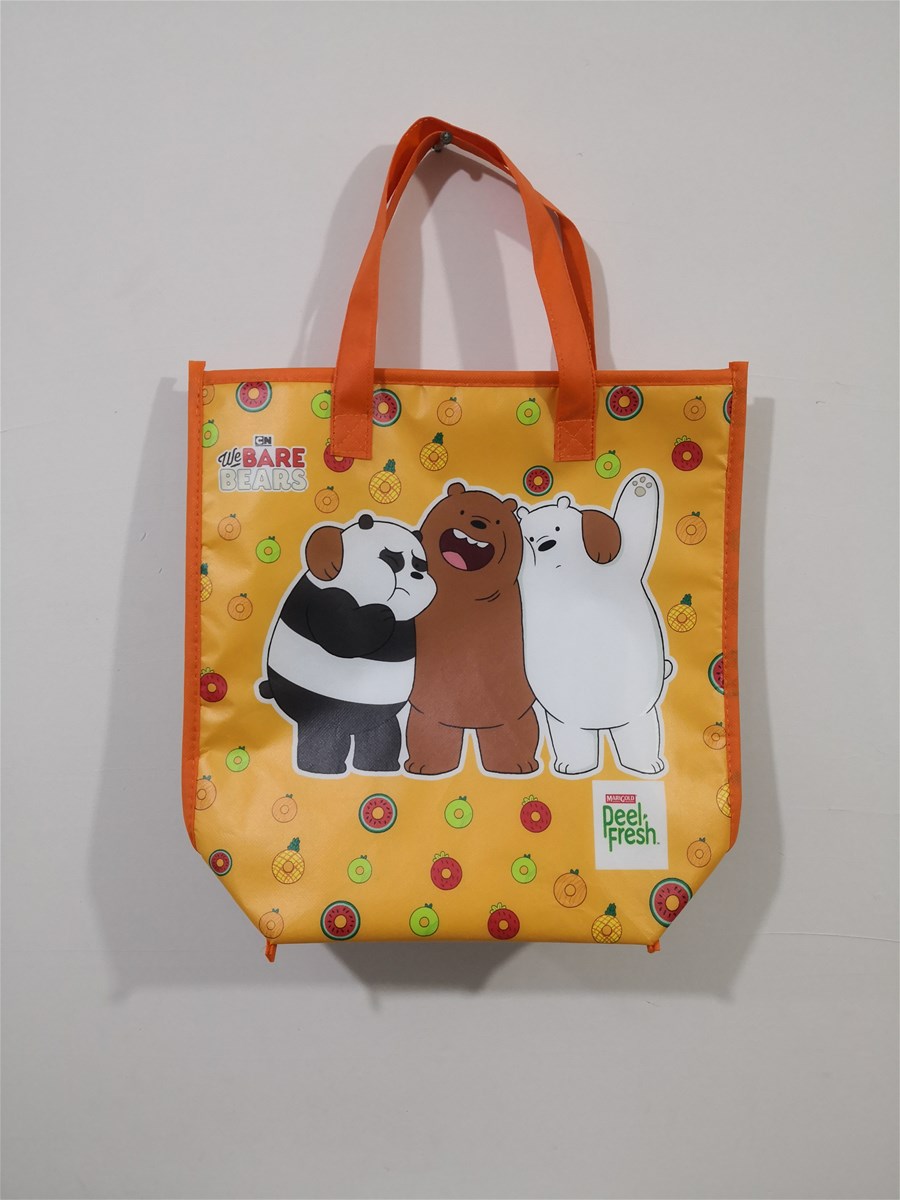 Thermal insulated food lunch cooler bag picnic cooling bag ecofriendly lamination nonwoven cooler bag water proof