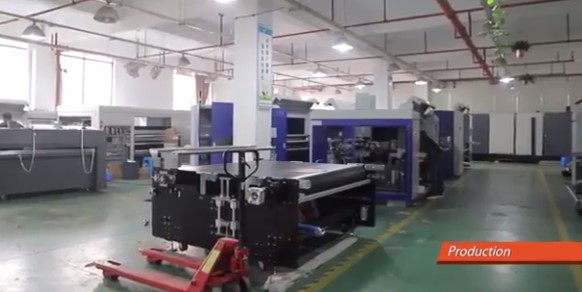 Large Format T Shirt Textile Belt Printer Machine with 8 Kyocera Print Head XC098