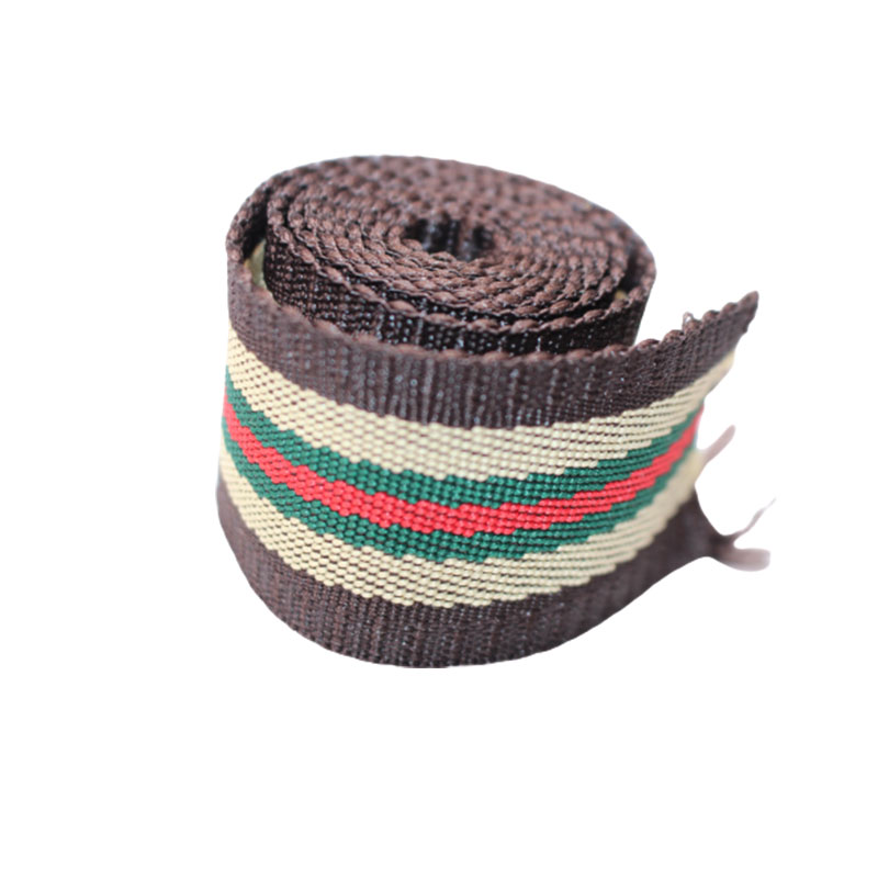 Manufacturer wholesale polyester and cotton woven belt custommade clothing accessories case and bag ribbon