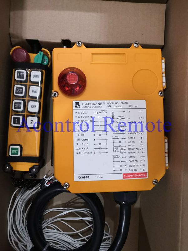 AC220V380V double speed radio remote control grab