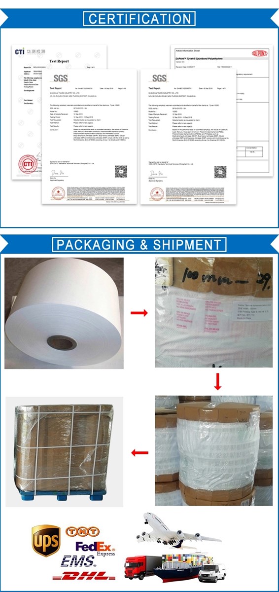 common english printed packing desiccant use non woven fabric roll