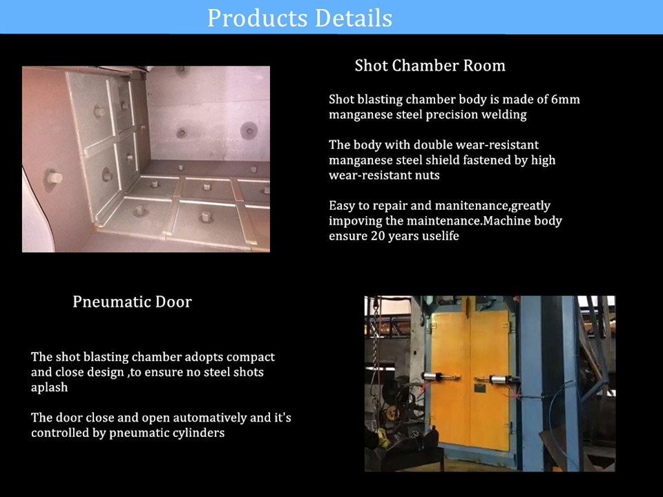 Single Hook Shot Blasting Machine for Metal Surface Cleaning