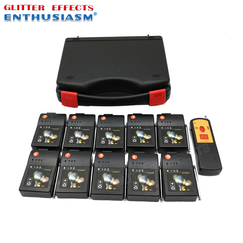 T10 Digital remote control 10 receiver firing system stage special effects pyro machine