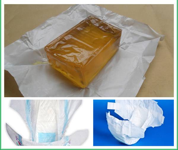 panty shape diapers hot melt adhesive