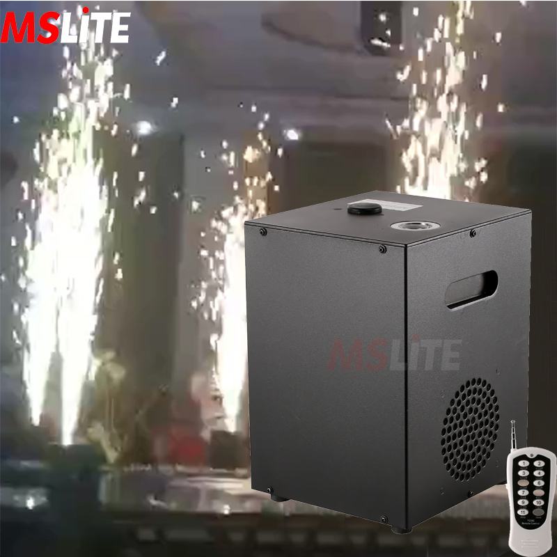 Cold Spark Firework Machine with DMX Remote In Indoor Fountatin Effect Fireworks for Wedding Christmas Party Stage Show