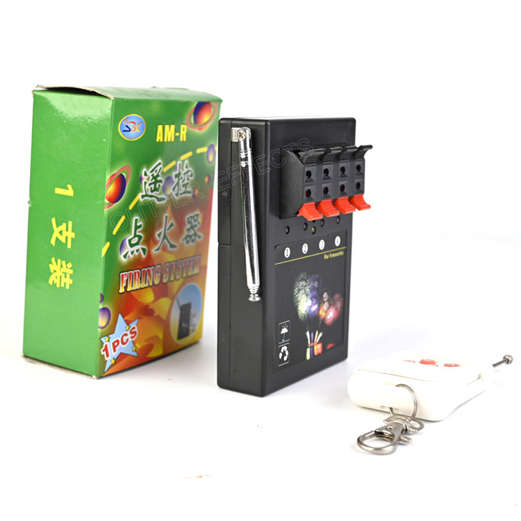 AM04R 4 channel with one receiver fireworks remote control firing system