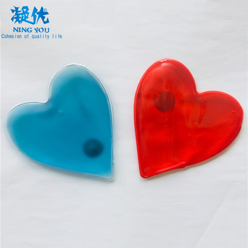 Amazon Popular Heart Shape Coin Click Hand Warmer Reusable Quick Heat Pack for Hands