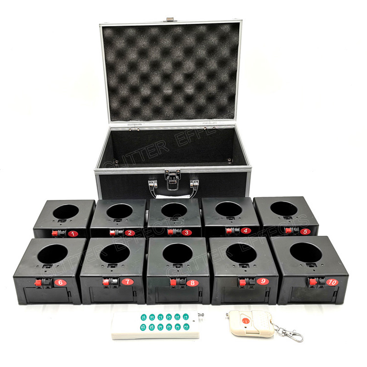 D10 Cold Firework Igniter Wireless Pyrotechnics Remote Stage Equipment