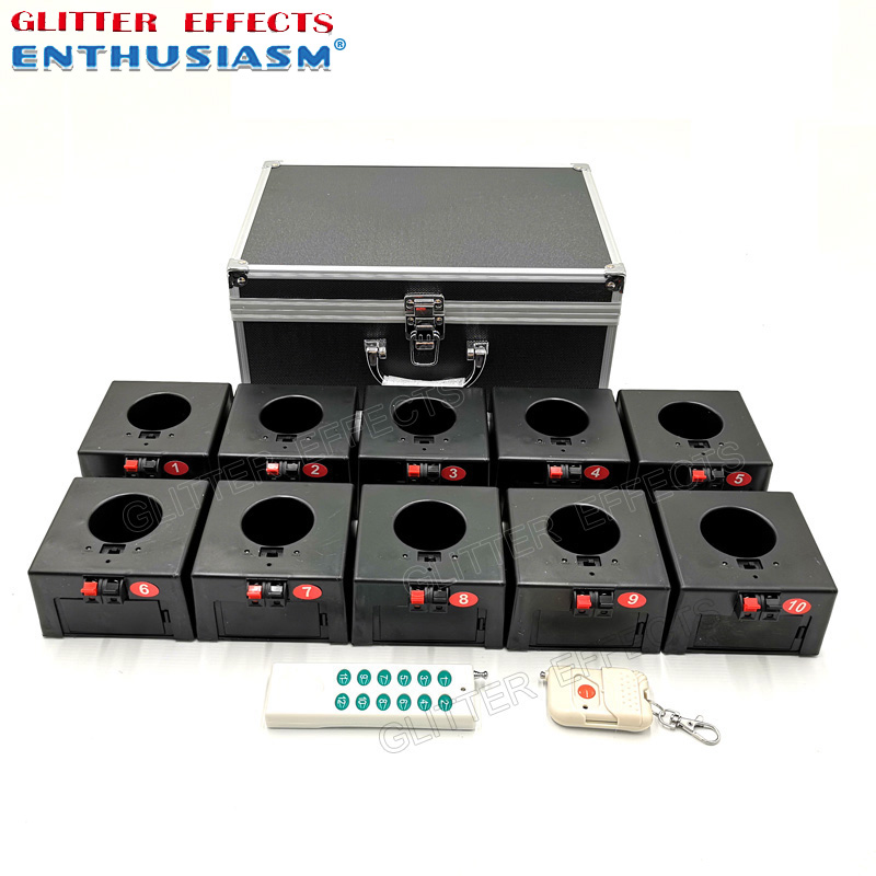 D10 Cold Firework Igniter Wireless Pyrotechnics Remote Stage Equipment