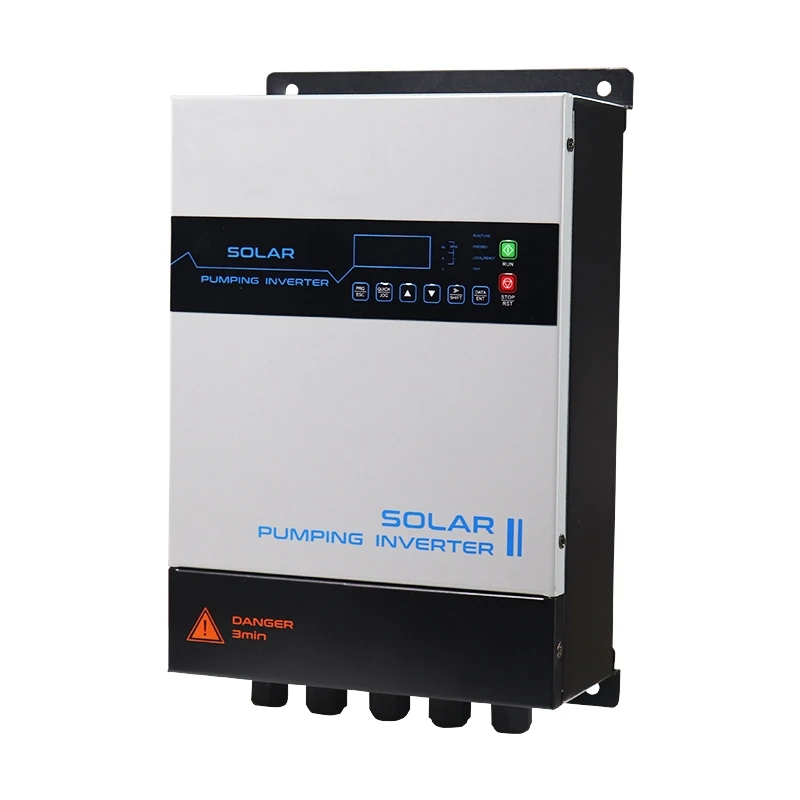 7500W Three Phase Solar Pump Inverter with MPPT Max DC Input 800V 7.5KW Solar Domestik Water Supply System