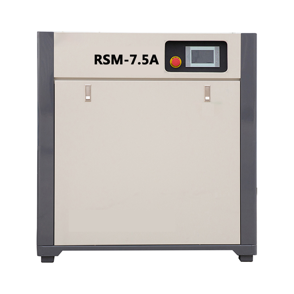 75kw oil injected screw air compressor