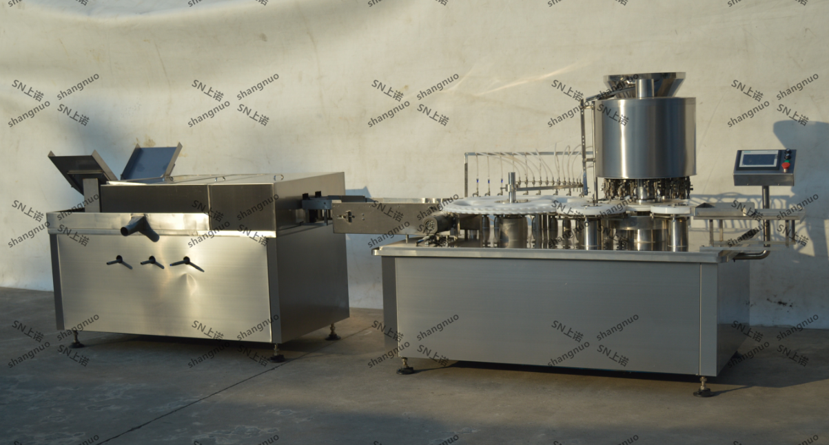 Full Automatic Glass Bottle Oral LiquidMedication Syrup Filling Production Line Machine