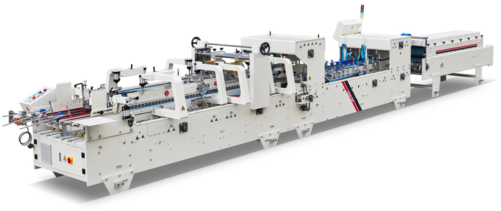 Automatic Highspeed Prefold Lockbottom Folder Gluer Model GDHH900