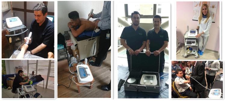 ESWT Physiotherapy shockwave equipment electromagnetic medical painrelief ed therapy shockwave