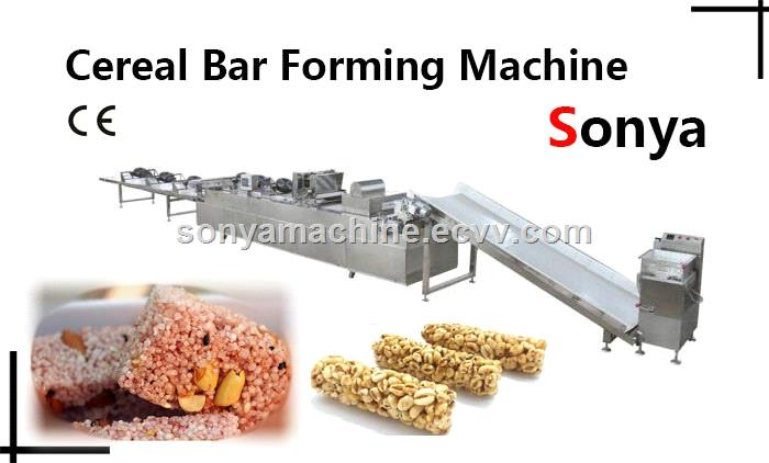 cereal bar forming machinecereal bar cutting machinerice grain pattern machine