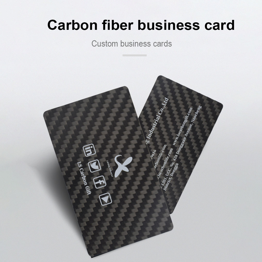 Carbon Fiber Business Card