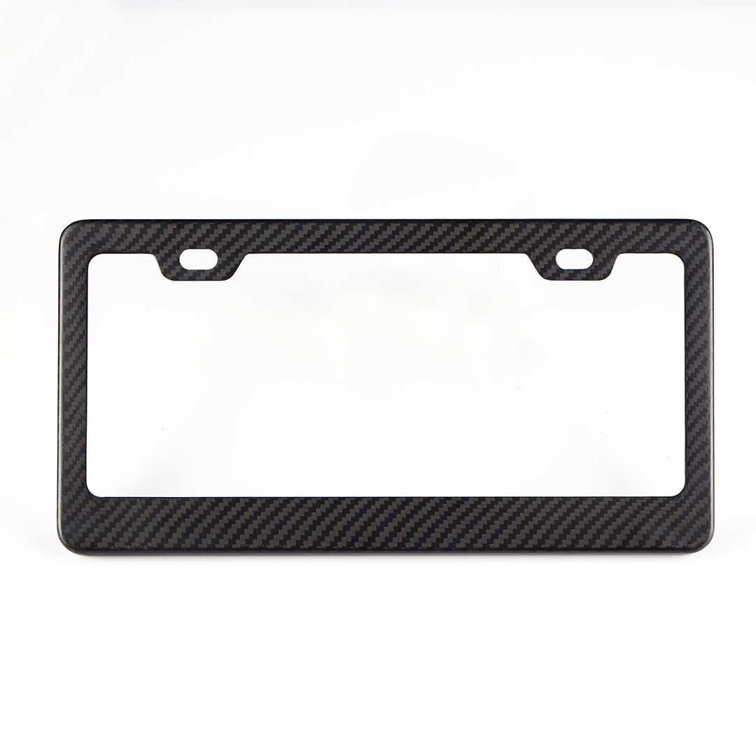 Carbon Fiber License Plate Frame