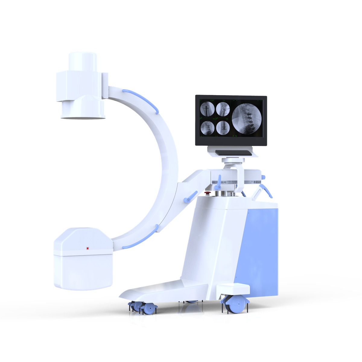 PLX116B x ray machine with human graphic interface Mobile Digital radiography