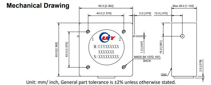 UIY Customized RF Isolator Drop in Isolator with High Isolation and Low Loss