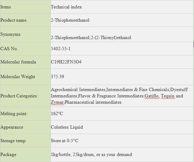 High Quality Factory Price 2Thiopheneethanol CAS 5402551