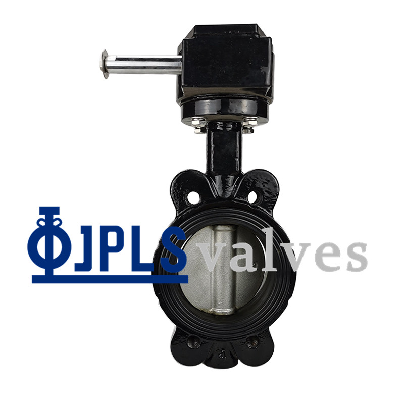 Gear Operated Ductile Iron V-Series Marine Wafer Butterfly Valves
